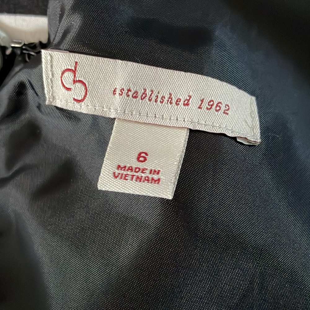 Establish 1962 Size 6 Pink & Black Dress - Picture 5 of 5